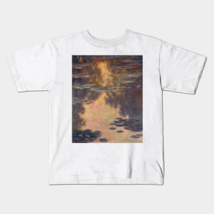 Waterlilies - Claude Monet Kids T-Shirt